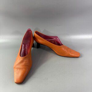 About Arianne Lia Heels in Pumpkin, Size 38